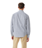 Augusta Classic Poplin Shirt - White Blue