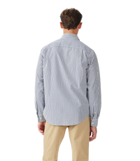 Augusta Classic Poplin Shirt - White Blue