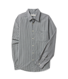 Quinn Poplin Shirt - Navy Green