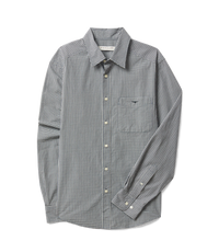 Quinn Poplin Shirt - Navy Green