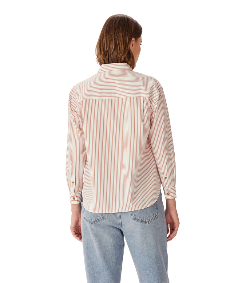 Hopeland Stripe Poplin Shirt