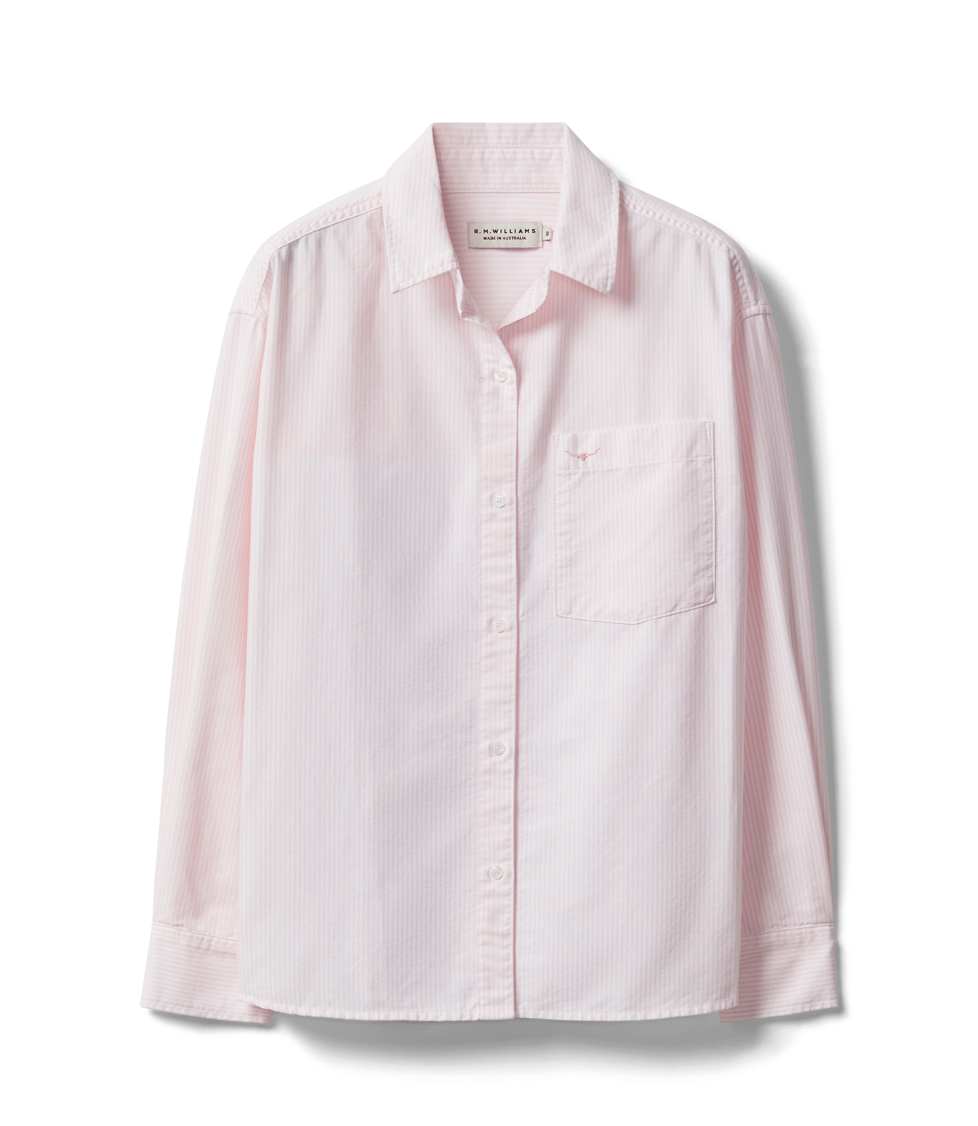 Hopeland Oxford Shirt - Pink White