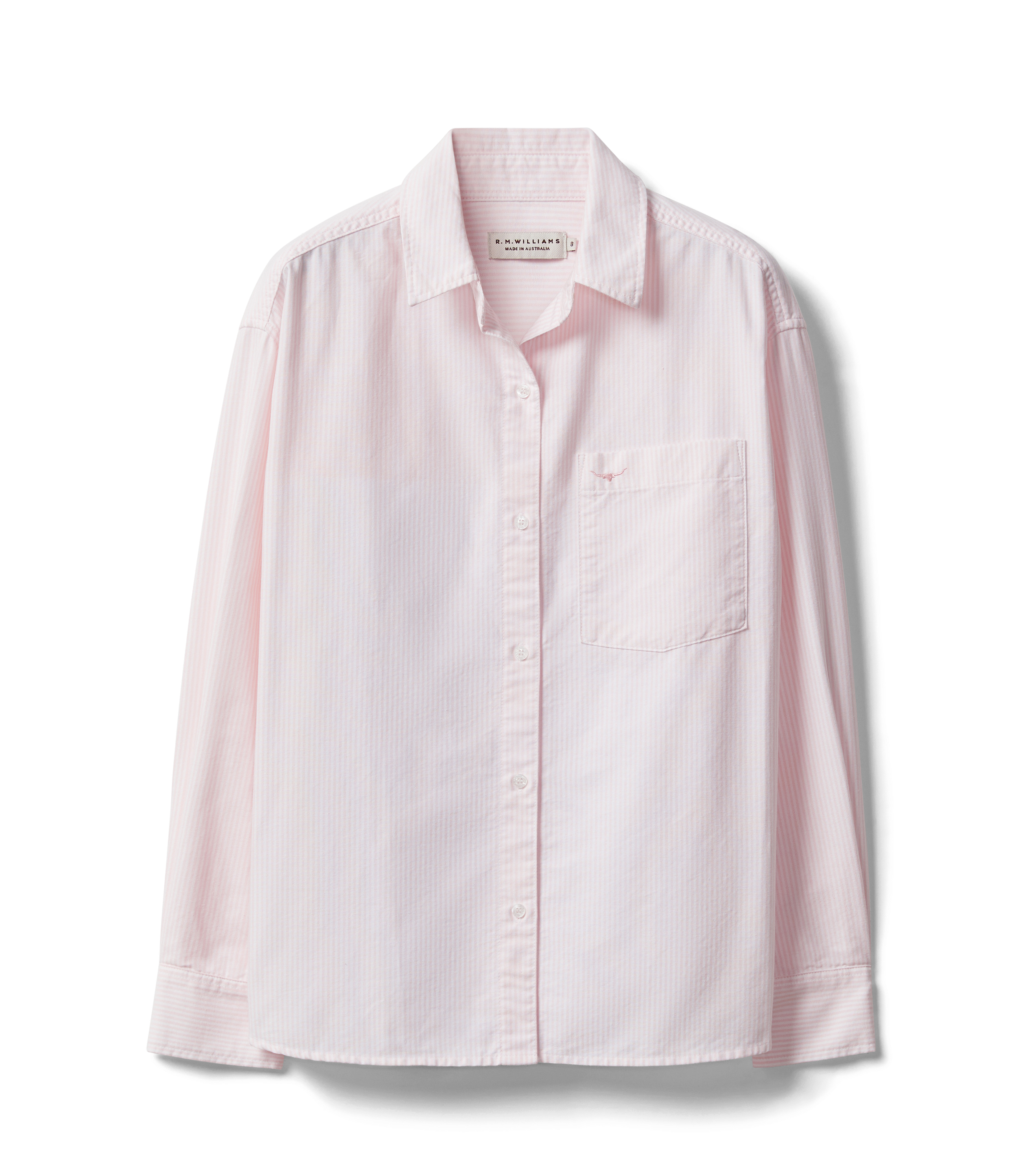 Hopeland Oxford Shirt - Pink White