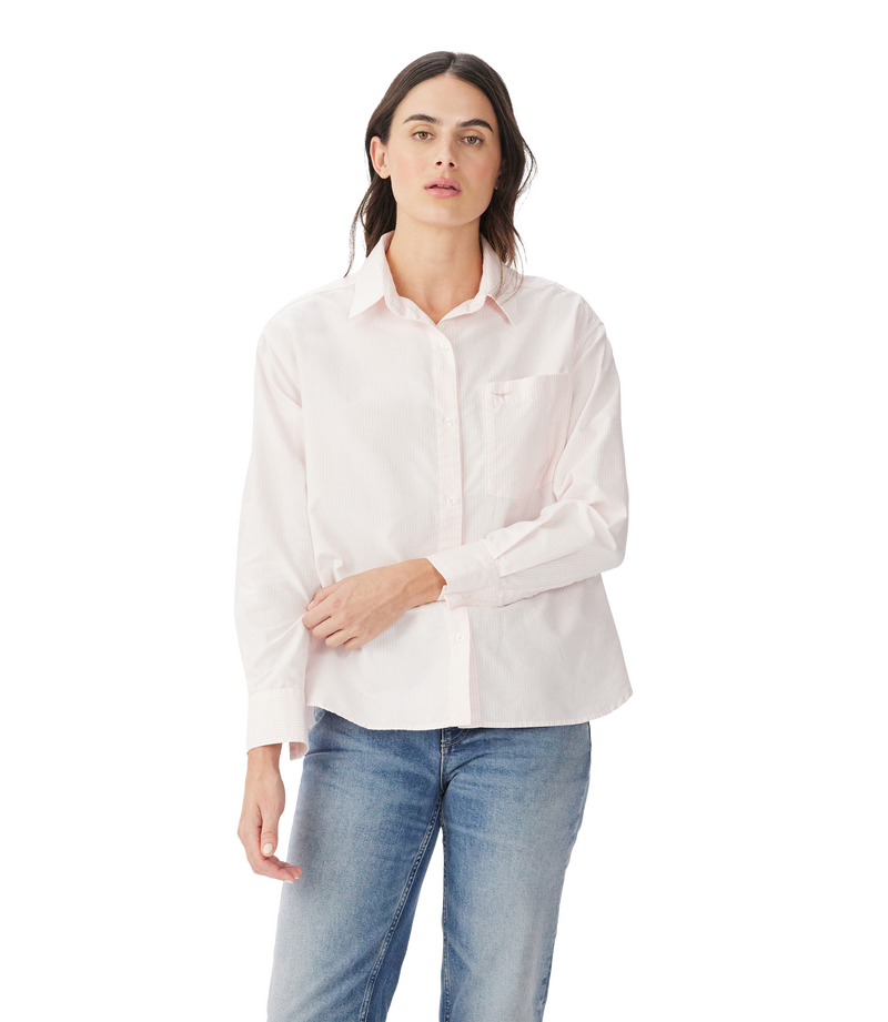 Hopeland Oxford Shirt - Pink White