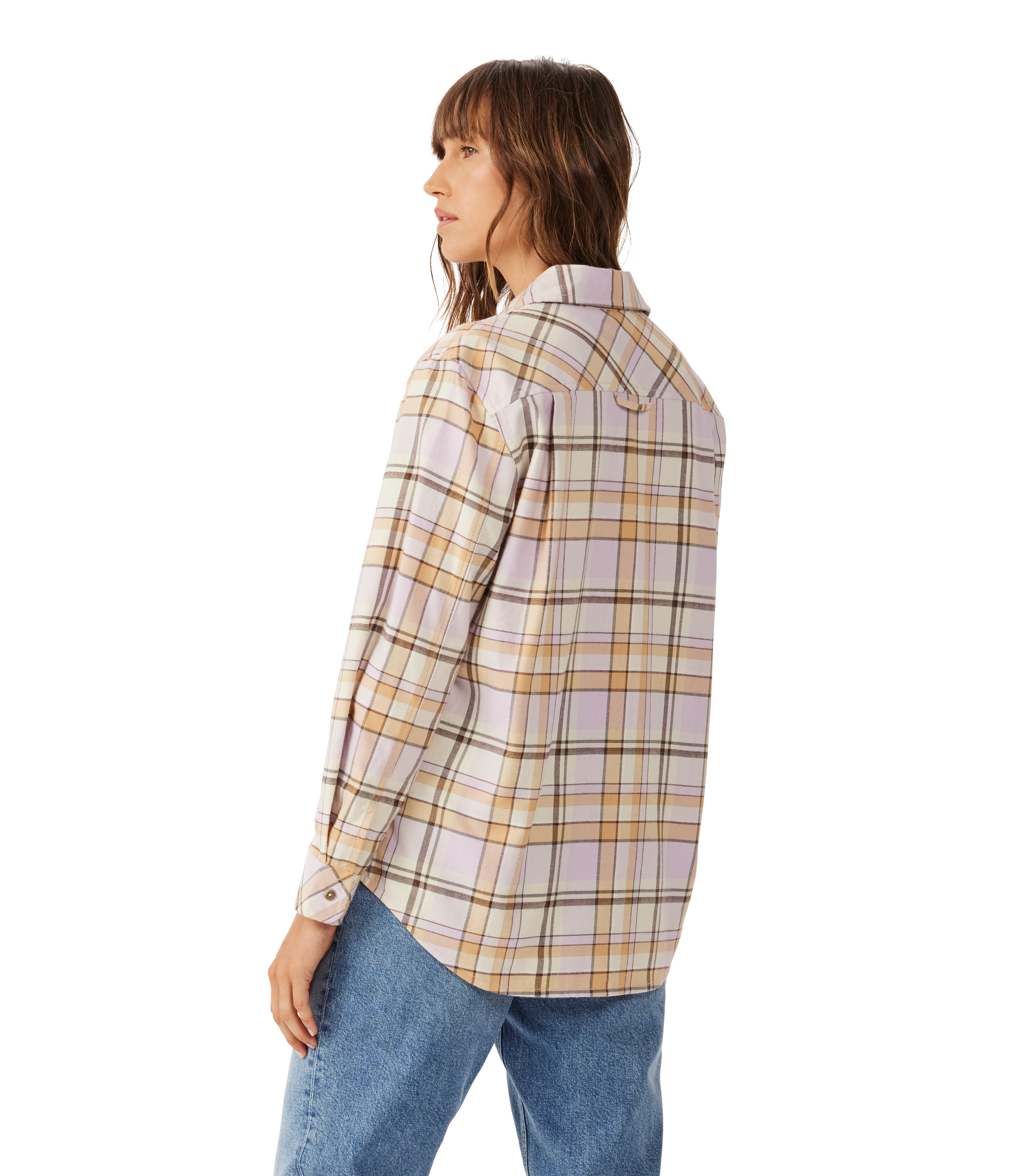 Anna Check Flannel Shirt