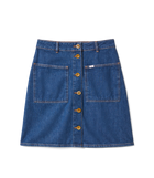 Waltham Denim Skirt - Indigo Wash