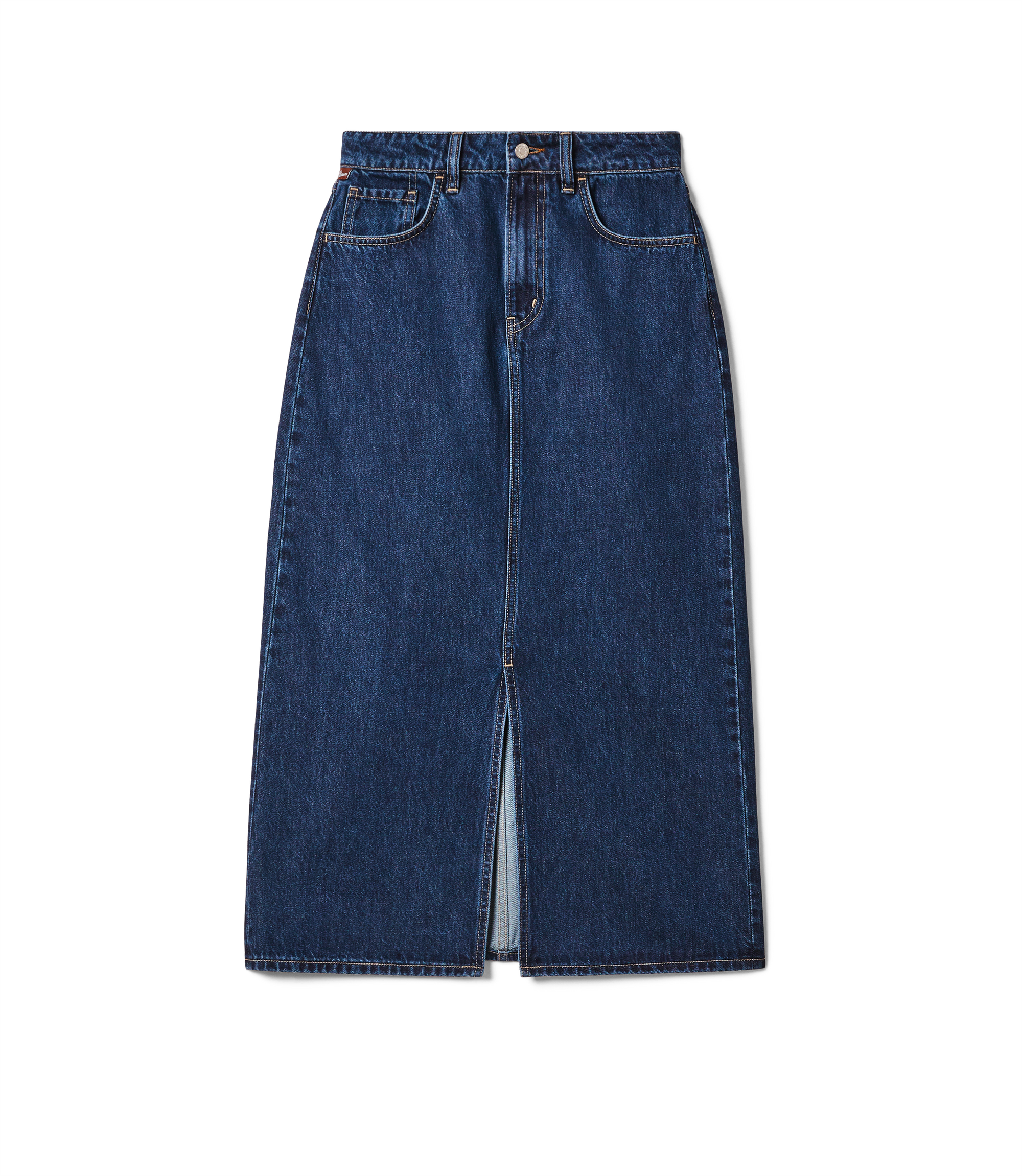 Temma Denim Maxi Skirt - Indigo Rinse