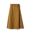 Keirle Twill Wrap Skirt