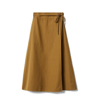Keirle Twill Wrap Skirt
