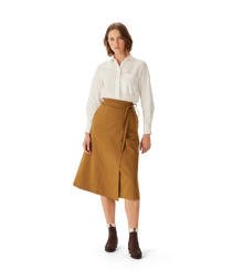 Keirle Twill Wrap Skirt