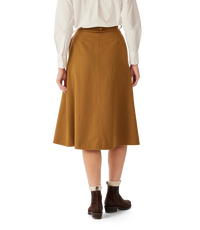 Keirle Twill Wrap Skirt