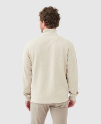 Alton Ave 1/4 Zip Sweatshirt - Camel