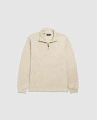 Alton Ave 1/4 Zip Sweatshirt - Camel