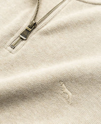 Alton Ave 1/4 Zip Sweatshirt - Camel