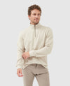 Alton Ave 1/4 Zip Sweatshirt - Camel