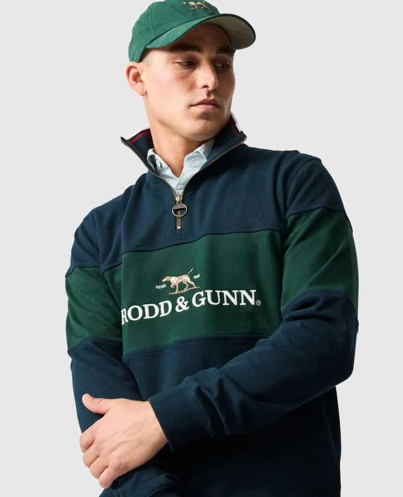 Rodd & Gunn Foresters Peak Sweat - Eclipse