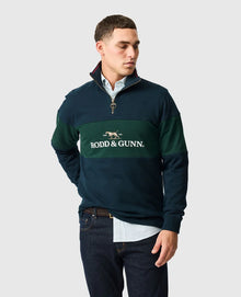 Rodd & Gunn Foresters Peak Sweat - Eclipse