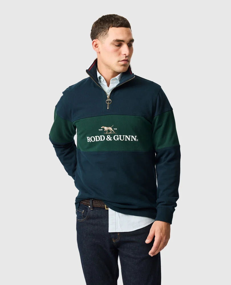 Rodd & Gunn Foresters Peak Sweat - Eclipse