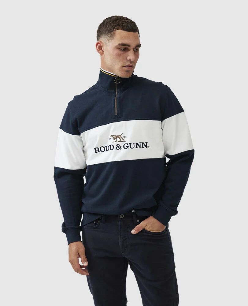 Rodd & Gunn Foresters Peak Sweat - Midnight