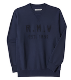 Stencil Crewneck Sweatshirt - Midnight