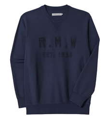 Stencil Crewneck Sweatshirt - Midnight