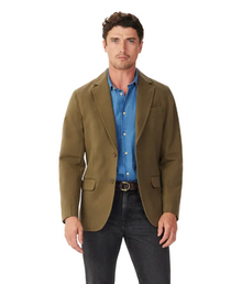 Stratford Cotton Twill Blazer