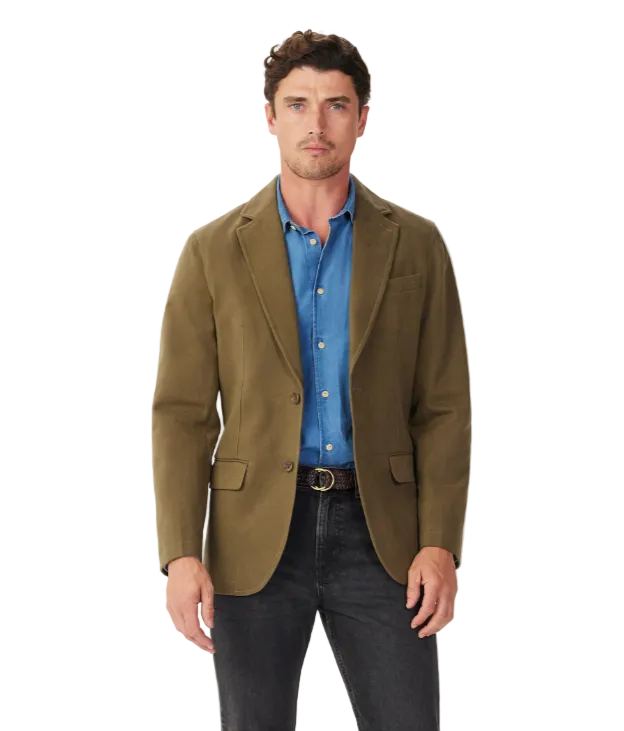 Stratford Cotton Twill Blazer