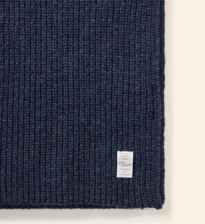 Bowen Slim Wool Scarf