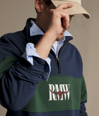 Heritage panel quarter-zip