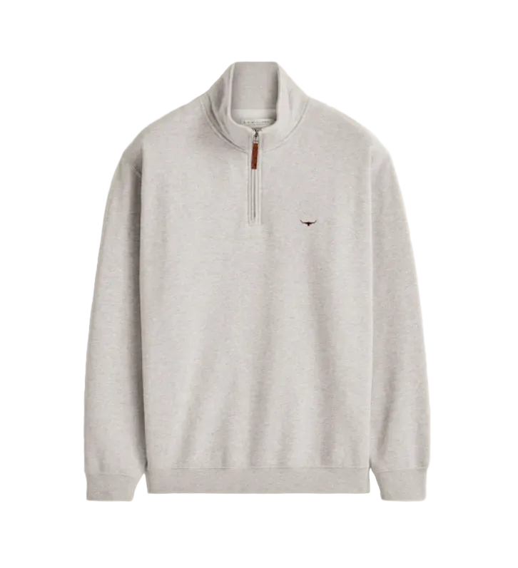 Mulyungarie 1/4 Zip Sweatshirt - Grey Marle