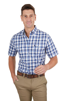 Thomas Cook Luke Check 2-Pocket Short Sleeve Shirt