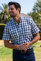 Thomas Cook Luke Check 2-Pocket Short Sleeve Shirt