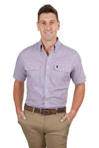 Brett Check 2-Pocket SS Shirt