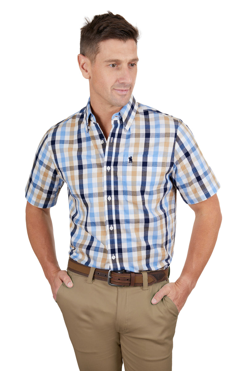 Duke Check 1-Pocket Short Sleeve Shirt