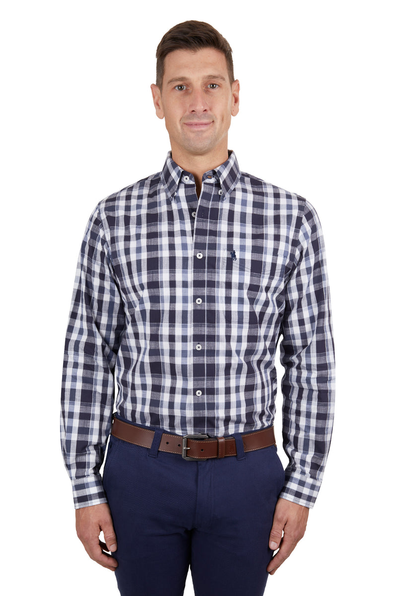 Cain Check 1-Pocket Long Sleeve Shirt