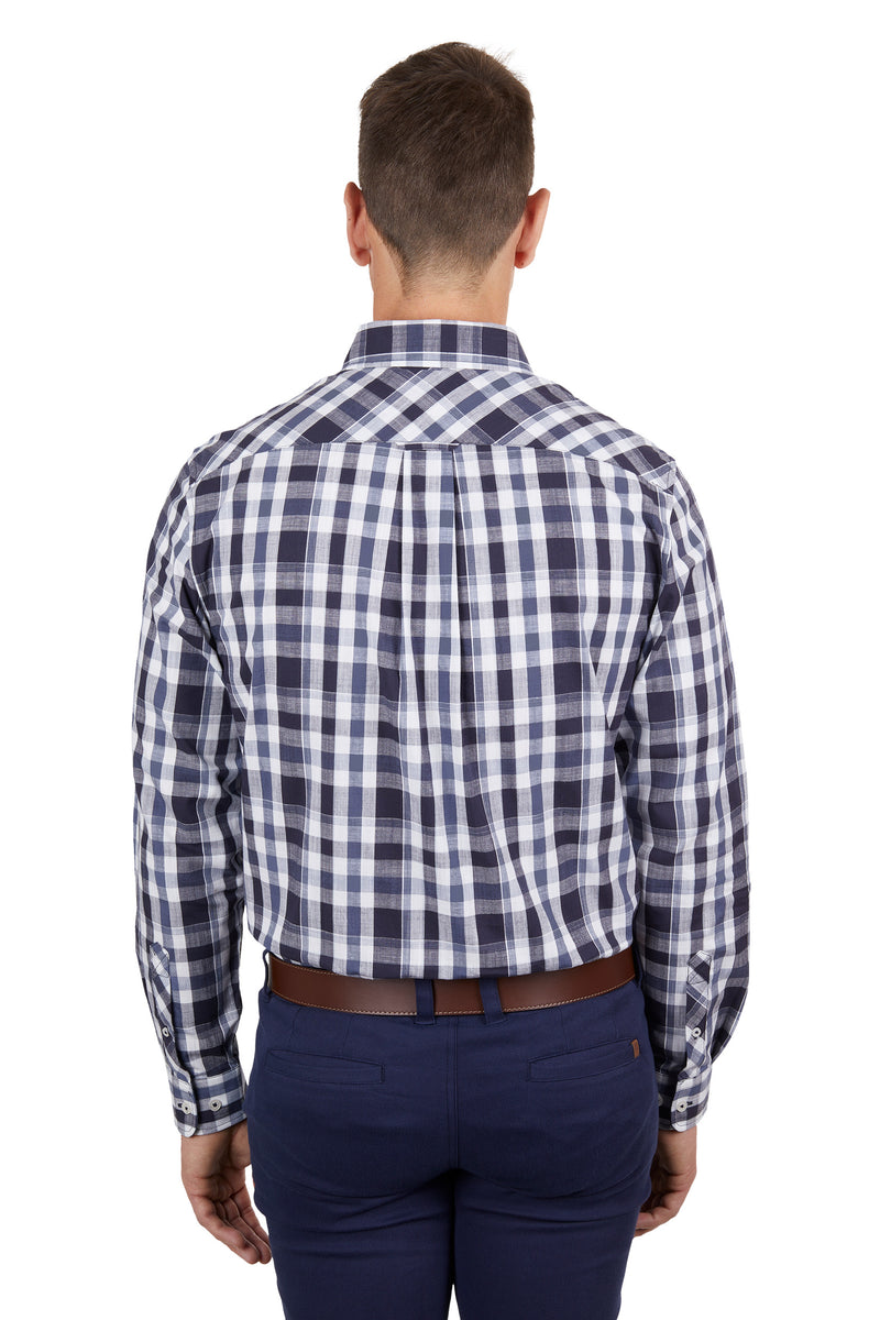 Cain Check 1-Pocket Long Sleeve Shirt