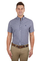 Thomas Cook Bart Check Tailored Short Sleeve Shirt