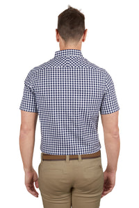 Bart Check Tailored Short Sleeve Shirt