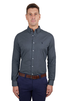 Thomas Cook Cade Print Tailored Long Sleeve Shirt