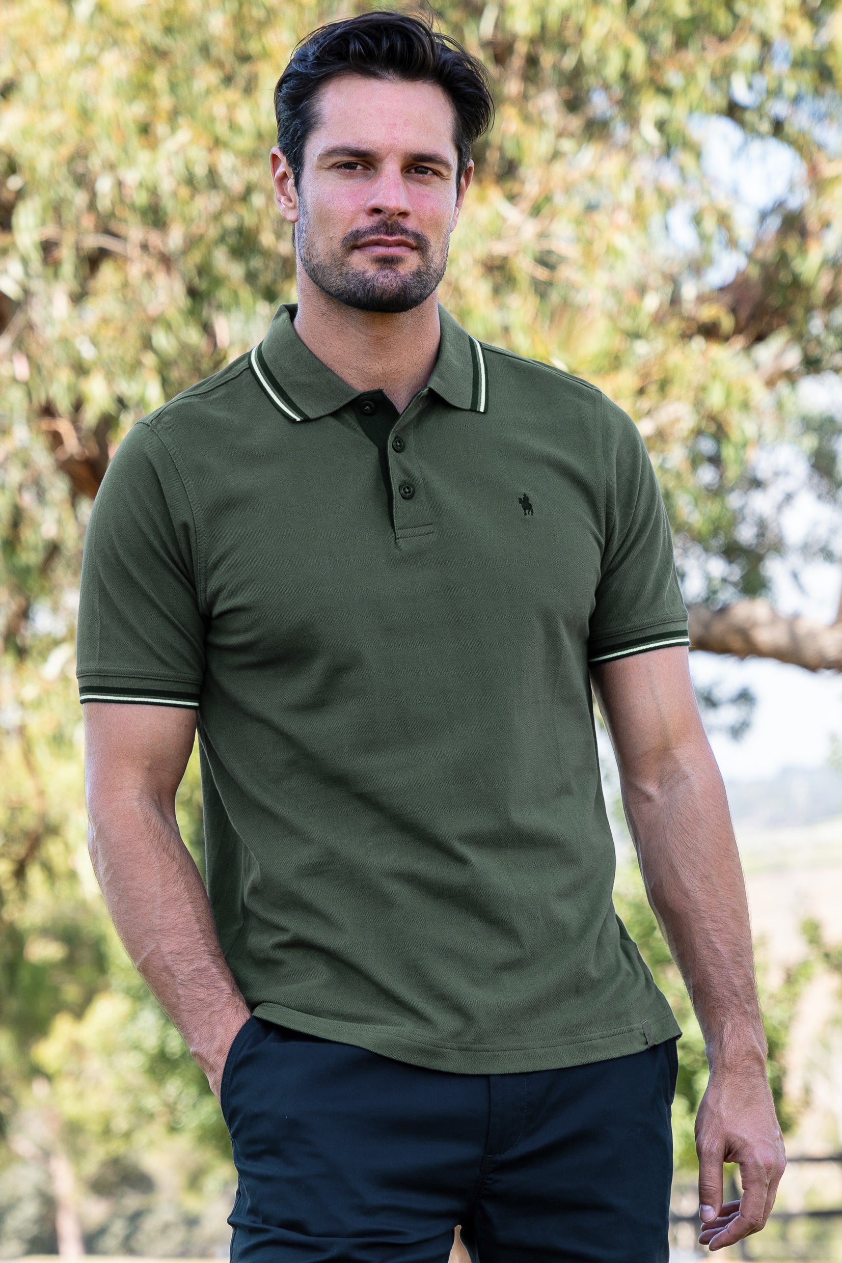 Thomas Cook Logan Tailored Short Sleeve Polo