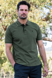 Logan Tailored Short Sleeve Polo