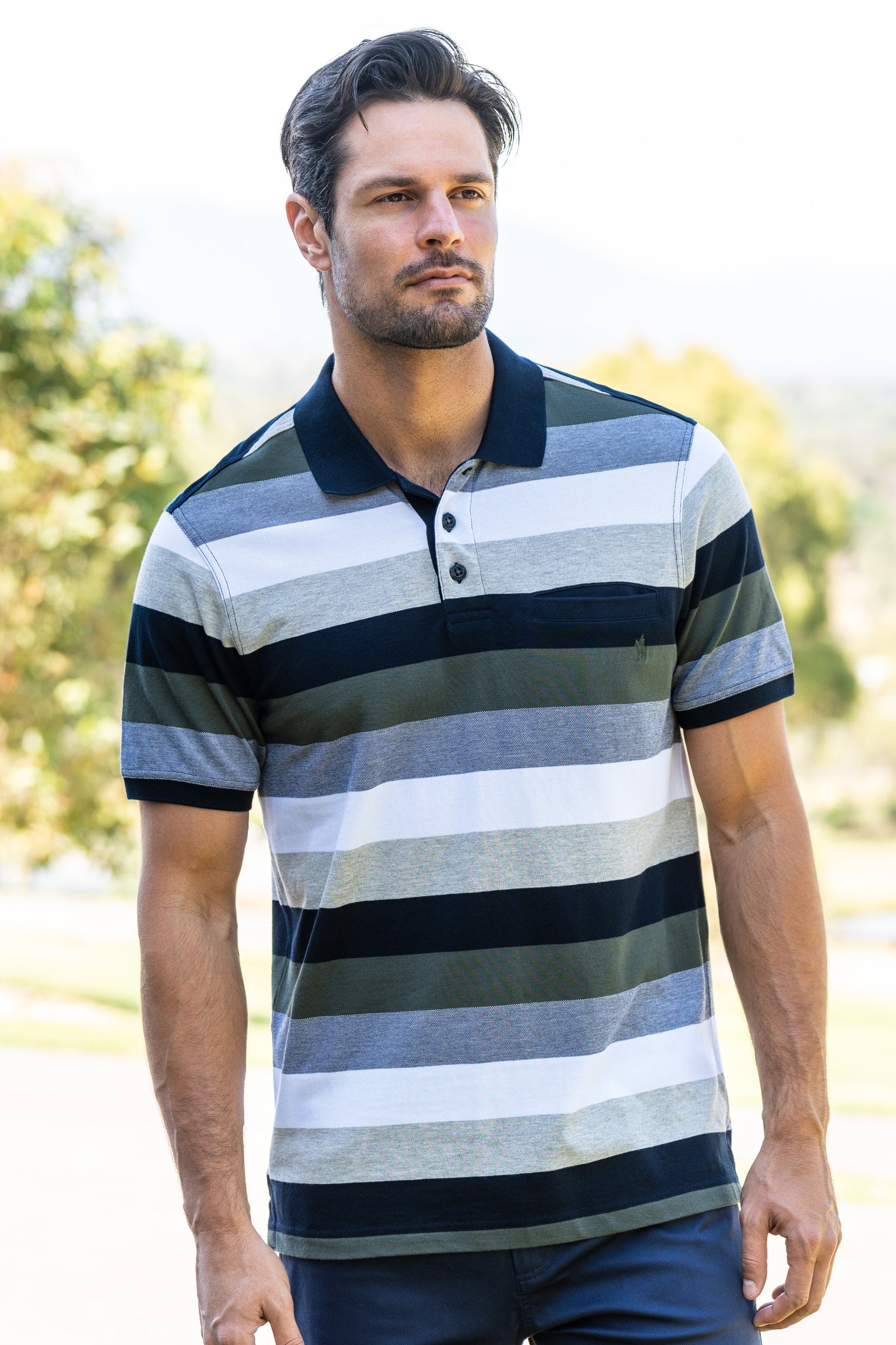 Thomas Cook Zak 1-Pocket Short Sleeve Polo