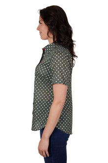 Thomas Cook Abbey Short Sleeve Shirt - Khaki