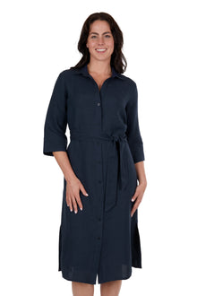 Thomas Cook Halena Linen Shirt Dress