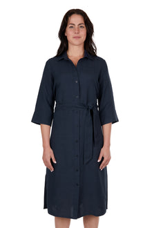 Thomas Cook Halena Linen Shirt Dress