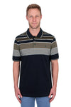 Josua SS Polo - Navy Tan
