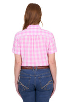 Thomas Cook Eliza Short Sleeve Shirt - Pink White