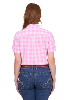 Thomas Cook Eliza Short Sleeve Shirt - Pink White