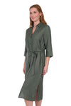 Sasha Shirt Dress - Green