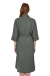 Sasha Shirt Dress - Green